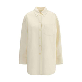 Max Mara Cream Wool Shirt