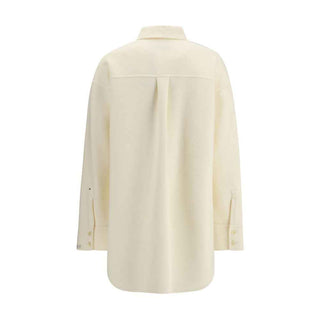 Max Mara Cream Wool Shirt