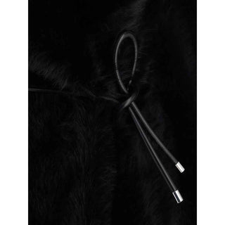 Max Mara Black Polyester Coat