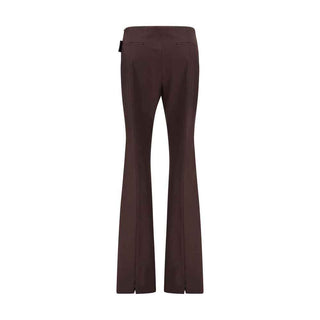Max Mara Purple Polyester Dress Pants