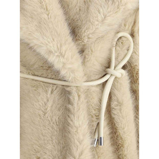 Max Mara Beige Polyester Coat