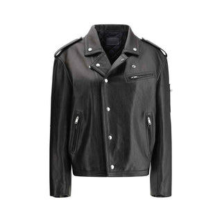 Prada Black Leather Jacket