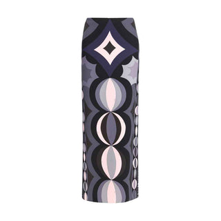 Emilio Pucci Multicolor Silk Long Skirt