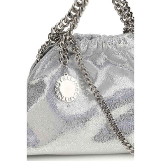 Stella McCartney Silver Polyester Shoulder Bag
