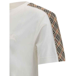 Burberry White Cotton Clothing