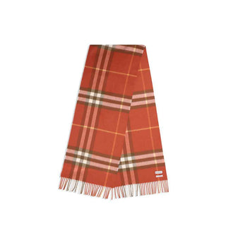 Burberry Red Cashmere Scarf