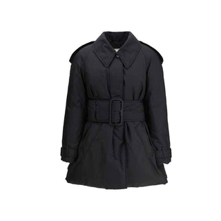 Burberry Black Polyester Coat