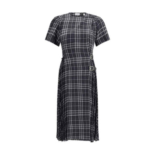 Burberry Gray Polyester Casual Dress
