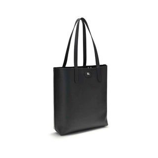 Burberry Black Calf Leather Bos Taurus Shoulder Bag