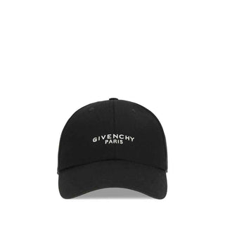 Givenchy Black Cotton Cap (Baseball Hat)