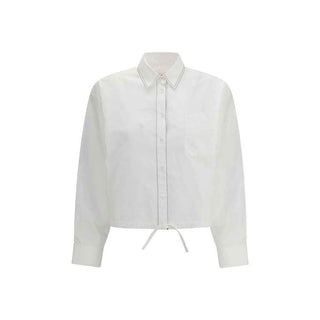 Marni White Cotton Shortsleeve Shirt