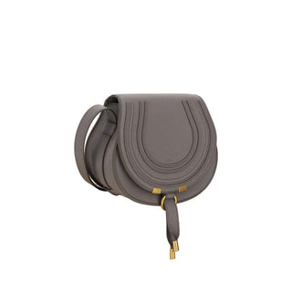 Chloé Gray Calf Leather Bos Taurus Shoulder Bag