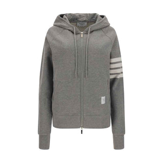 Thom Browne Gray Cotton Sweatshirt