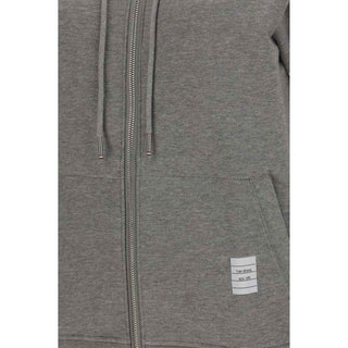Thom Browne Gray Cotton Sweatshirt