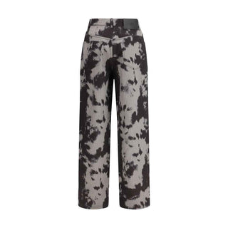 Fendi Black Cotton Straight-Leg Jeans