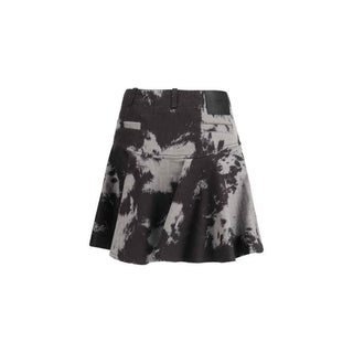 Fendi Black Cotton Mini Skirt