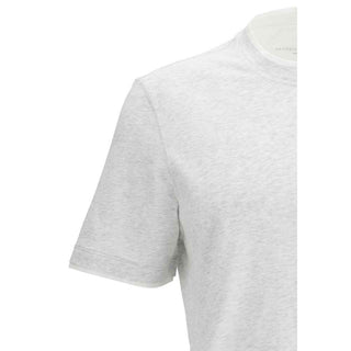 Brunello Cucinelli Gray Cotton T-Shirt