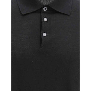 Brunello Cucinelli Black Cashmere Dress Shirt