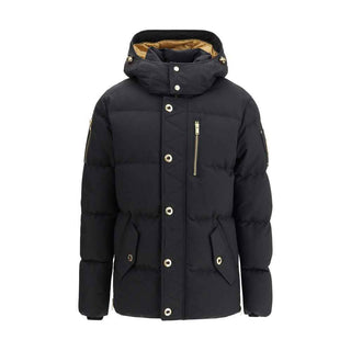 Moose Knuckles Black Cotton Coat