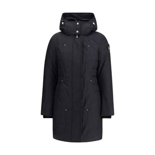 Moose Knuckles Black Recycled Polyester Parka