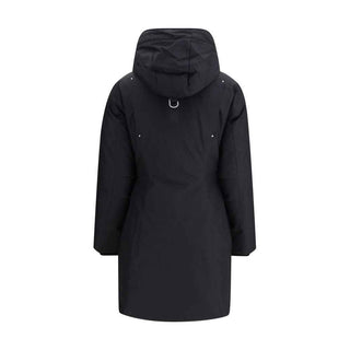 Moose Knuckles Black Recycled Polyester Parka