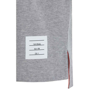 Thom Browne Gray Cotton T-Shirt