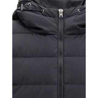 Herno Black Wool Bomber