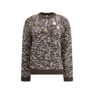 Prada Brown Fleece Wool Sweatshirt