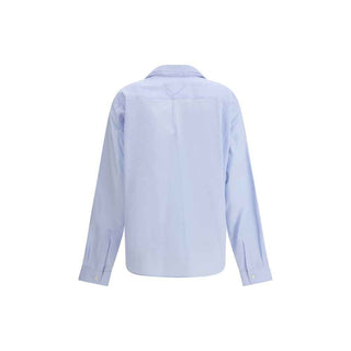 Prada Light Blue Cotton Dress Shirt