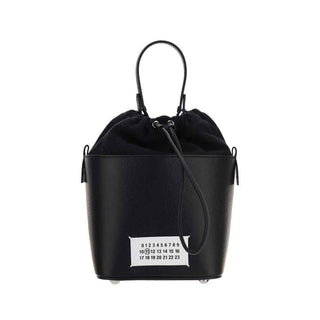 Margiela Black Calf Leather Bos Taurus Shoulder Bag