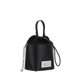 Margiela Black Calf Leather Bos Taurus Shoulder Bag