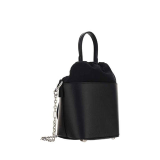 Margiela Black Calf Leather Bos Taurus Shoulder Bag