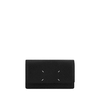 Margiela Black Calf Leather Bos Taurus Wallet
