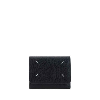 Margiela Black Calf Leather Bos Taurus Wallet