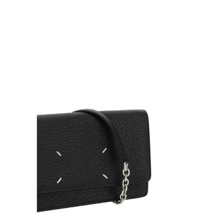 Margiela Black Calf Leather Bos Taurus Wallet