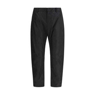 Prada Black Recycled Polyamide Casual Pants