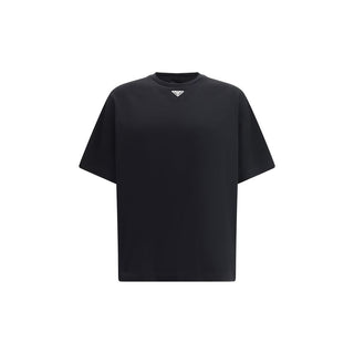 Prada Black Cotton T-Shirt