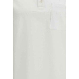 Givenchy White Cotton Polo Shirt