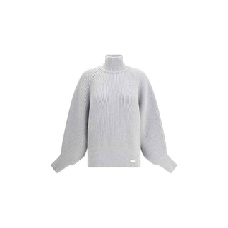 Balmain Gray Wool Sweatshirt
