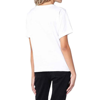 Saint Laurent White Cotton T-Shirt