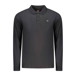 Norway 1963 Black Cotton Polo Shirt