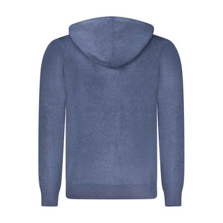 Norway 1963 Blue Polyester Men Cardigan