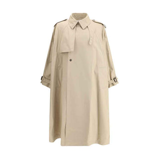 Saint Laurent Beige Cotton Coat