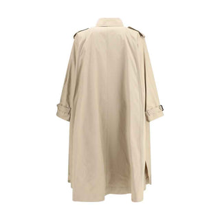 Saint Laurent Beige Cotton Coat