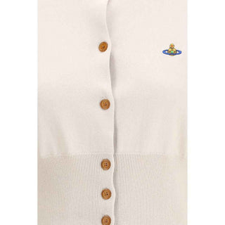 Vivienne Westwood White Cotton Cardigan