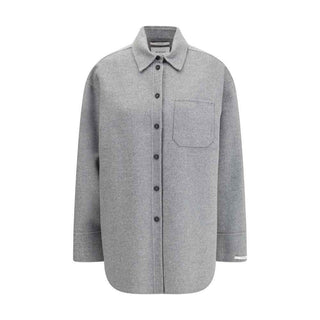 Max Mara Gray Wool Shirt