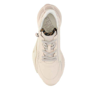 Fendi Cream Rubber Athletic Sneakers