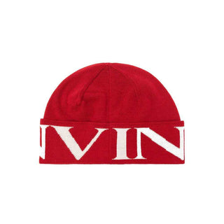 Lanvin Red Wool Beanie