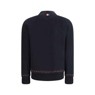 Thom Browne Black Cotton Cardigan