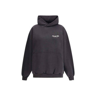 Balenciaga Black Cotton Sweatshirt